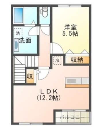 クレセナ鎌倉の物件間取画像